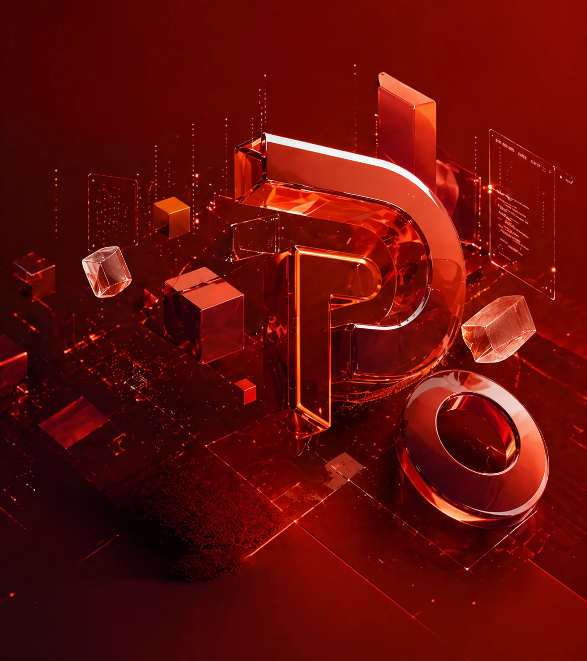 Digipro Solutions 3D brand mark